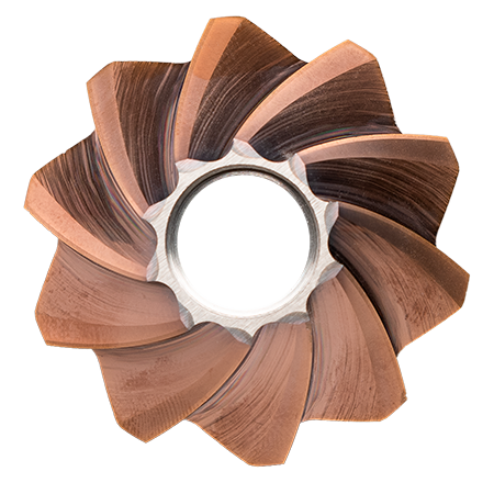 Bevel Mate Fräskopf 3.0 Tisinos®-Beschichtung   30° - 60° max Frästiefe 8 / 12 mm 
