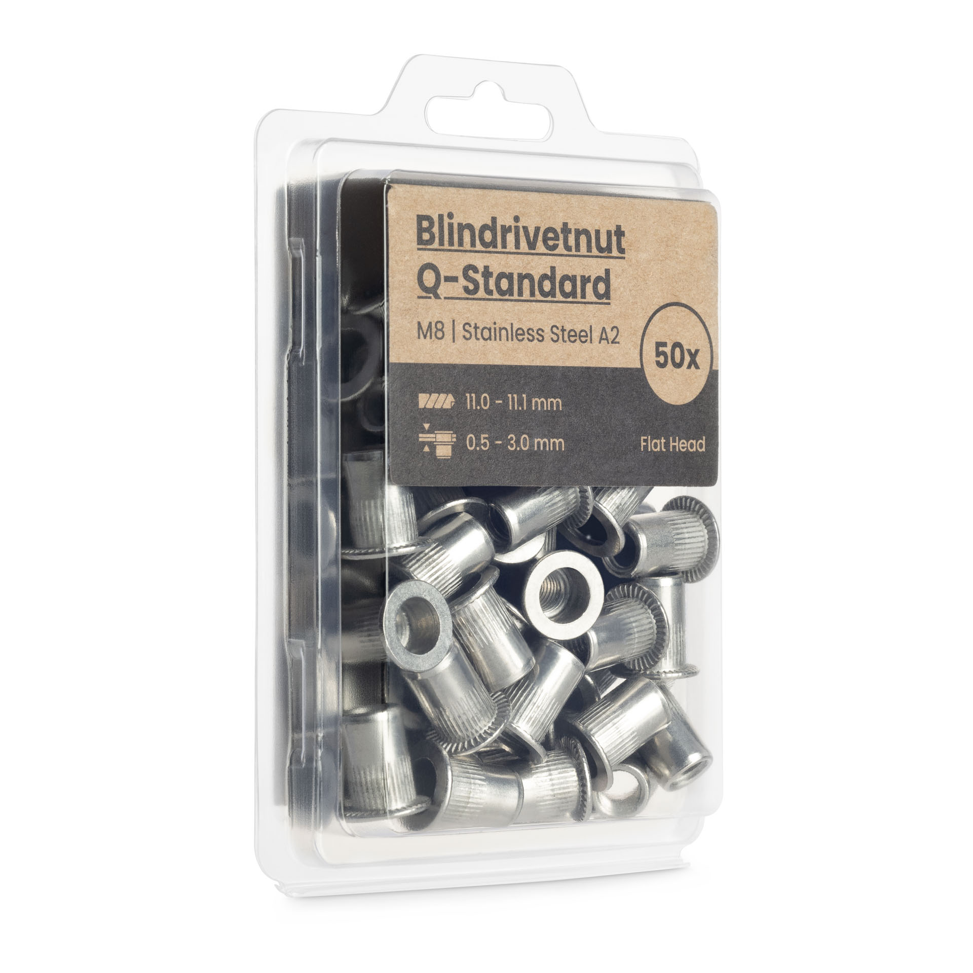 Q-Nut Blindnietmutter Aluminium FK | Blister