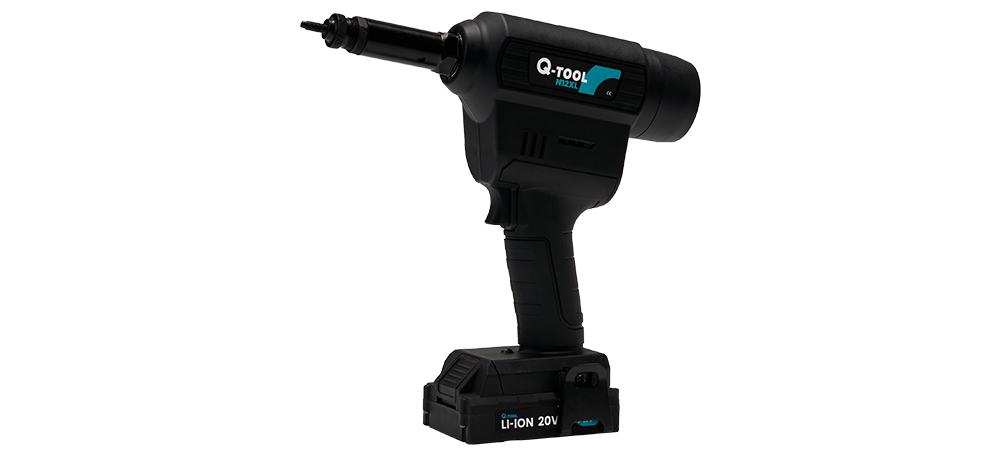 Q-Tool N12XL SET Akku-Blindnietmutterngerät