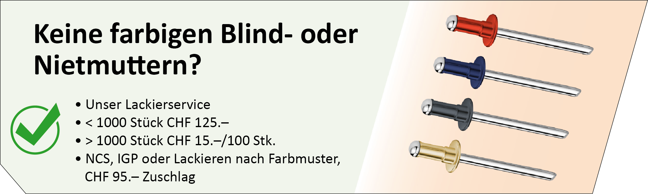 Q-Standard Blindniet RAL