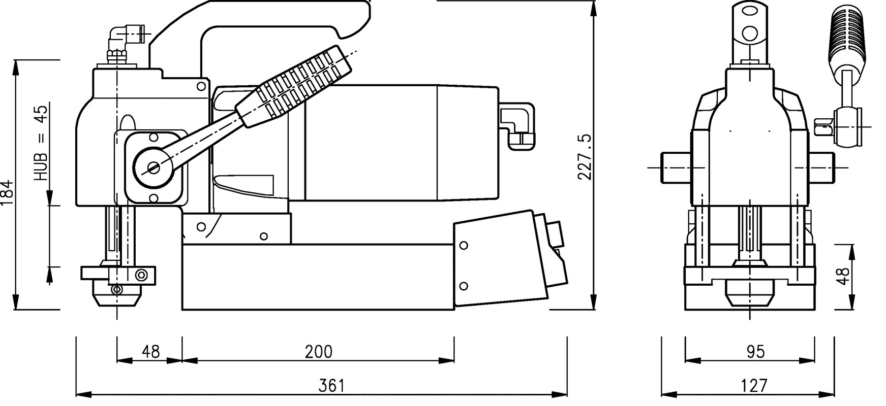 ALFRA Rotabest Metallkernbohrmaschine V 40