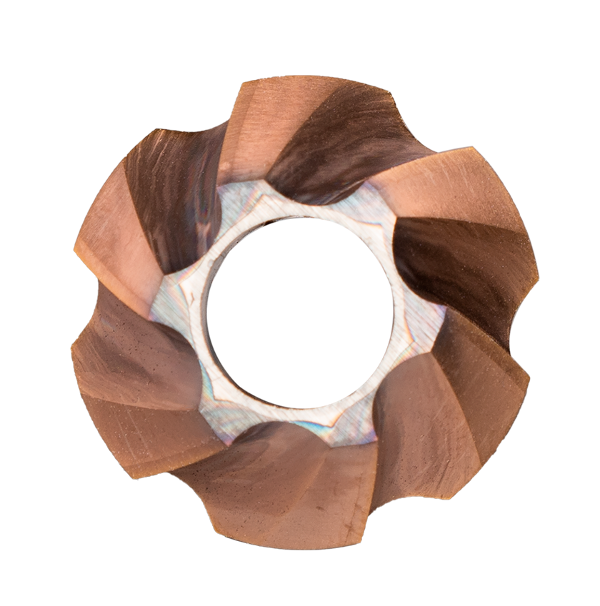 Bevel Mite Fräskopf 3.0 Tisinos®-Beschichtung 30° - 45° - 60° max Frästiefe 6 mm