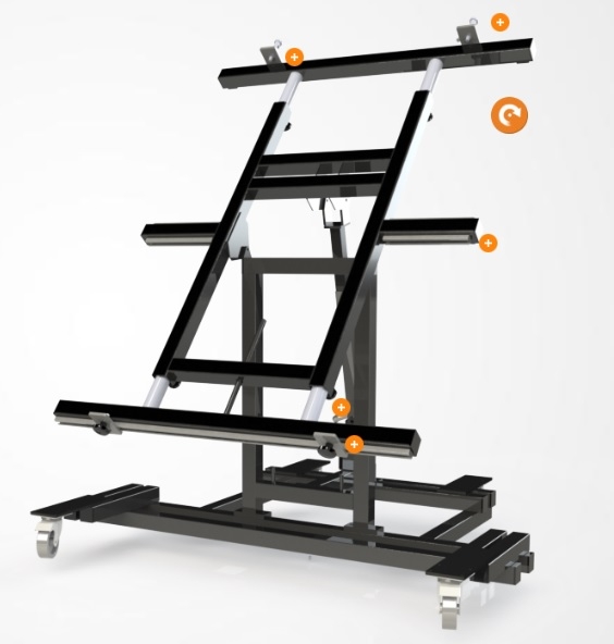 ALFRA Montagetisch AMT 150